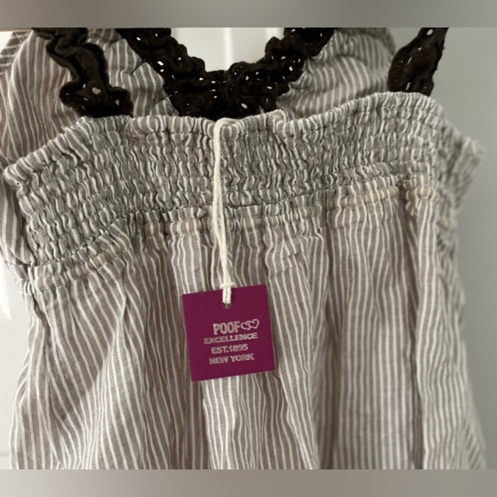 Nwt POOF! Striped tank